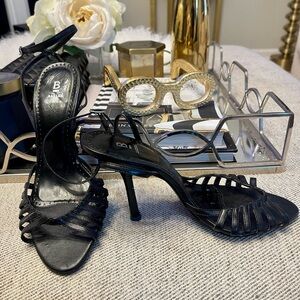 Elegant lack Strappy Heels